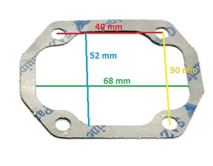 Těsnění pod víko ventilů 110cc, 125cc