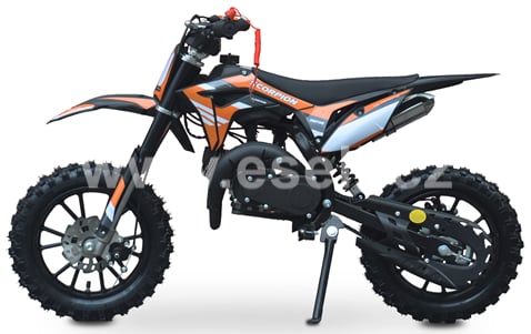 Samolepky, polepy minicross Scorpion 49cc oranžová