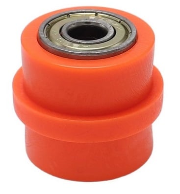 Rolnička řetězu 10mm, oranžová typ6