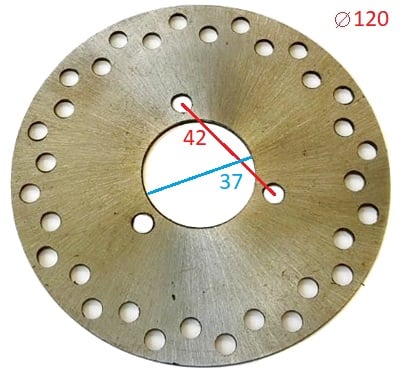 Brzdový kotouč 120 mm