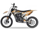 Nitro pitbike Hurricane V2 250 cc 19x16 oranžová