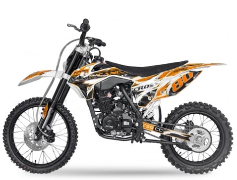 Nitro pitbike Hurricane V2 250 cc 19x16 oranžová