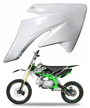 Přední boční plast Pitbike Thunder, CRF70 - pravá