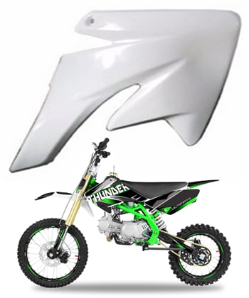 Přední boční plast Pitbike Thunder, CRF70 - pravá