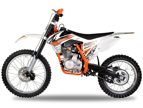 Pitbike Ultimate Tornado 250 cc 21x18 oranžová