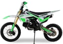 Pitbike 125cc Ultimate Dream 17x14 zelená